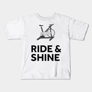 Ride & Shine Spin Class Kids T-Shirt